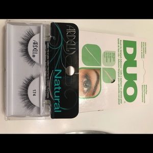 Ardell eyelashes and duo adhesive